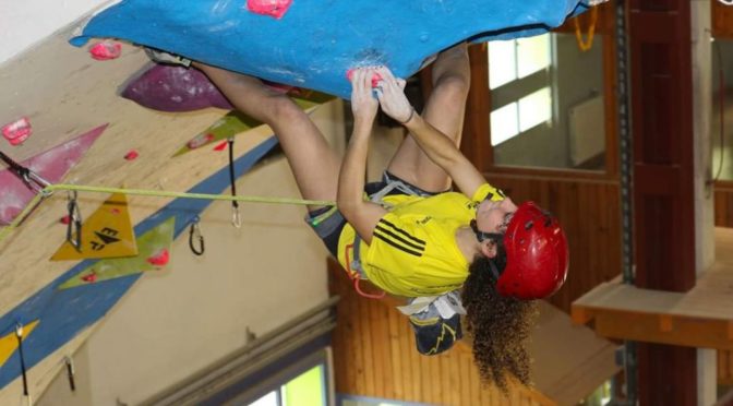 El Pont de Mahoma 115. Maria Benach, subcampiona absoluta estatal en escalada de Dificultat