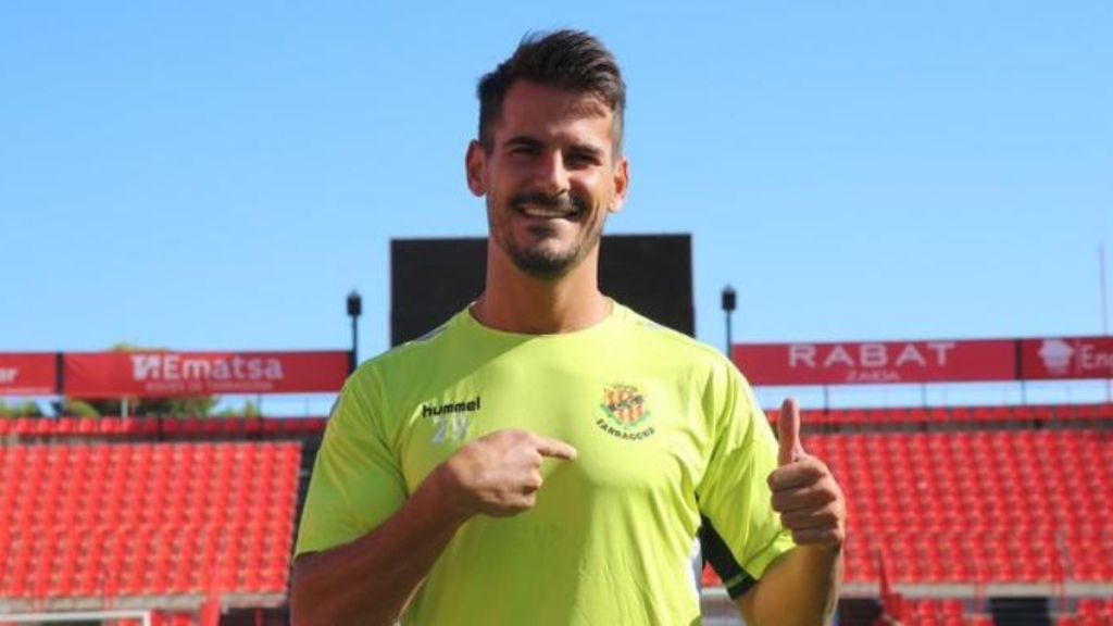 Joan Oriol jugador del Nàstic