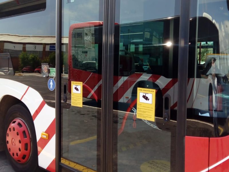 Autobusos de l'EMT incorporen càmeres