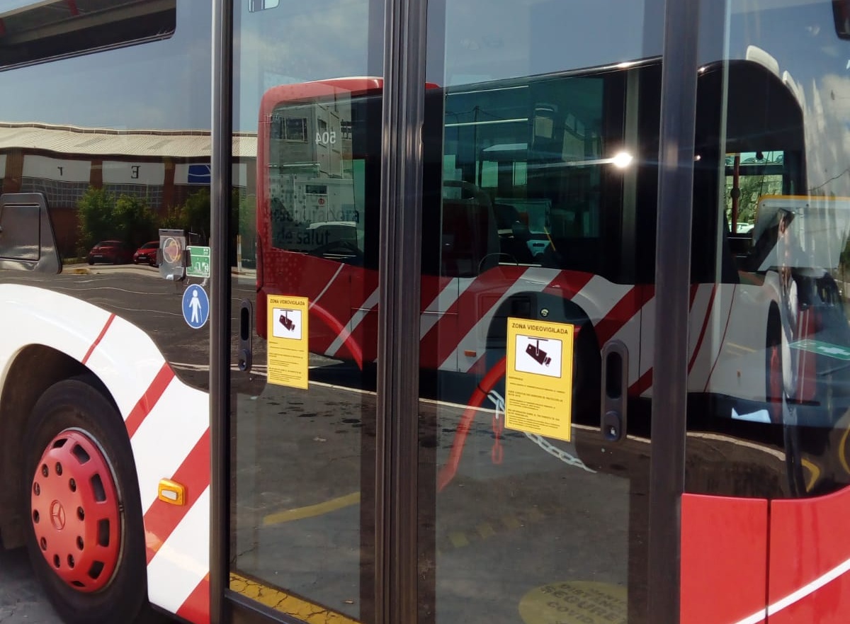 Autobusos de l'EMT incorporen càmeres