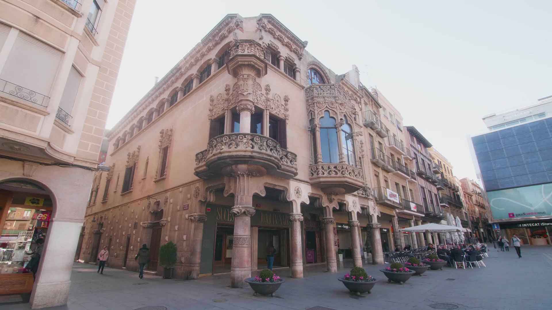 façana de la casa navàs de reus