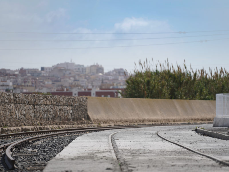 Vies de tren al Port de Tarragona