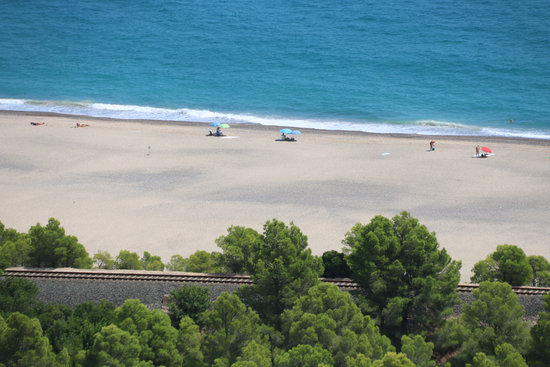 Panoràmica d'una platja a Vandellòs i l'Hospitalet de l'Infant