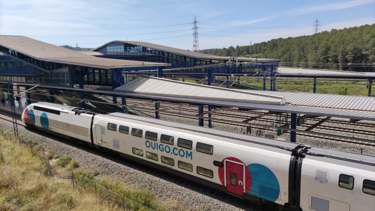 Ouigo ja ha desembarcat a l'estació de l'AVE del Camp de Tarragona.