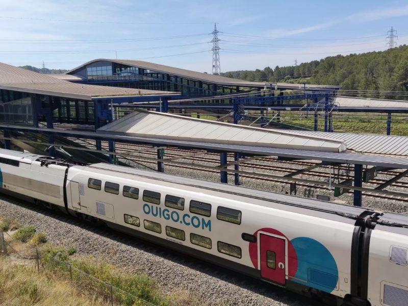 Ouigo ja ha desembarcat a l'estació de l'AVE del Camp de Tarragona.