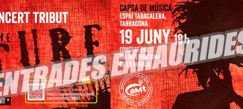 Associació de Músics de Tarragona (AMT) farà aquest dissabte el tribut a The Cure a la Capsa de Música per celebrar el Dia Internacional de la Música