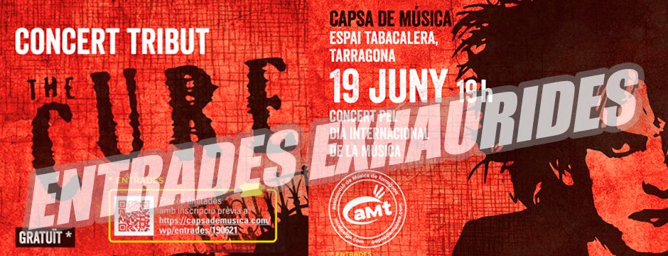 Associació de Músics de Tarragona (AMT) farà aquest dissabte el tribut a The Cure a la Capsa de Música per celebrar el Dia Internacional de la Música