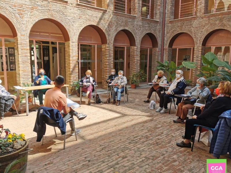 Imatge d'una de les activitats realitzades per Gent Gran Activa. Foto: cedida per l'IMSST.