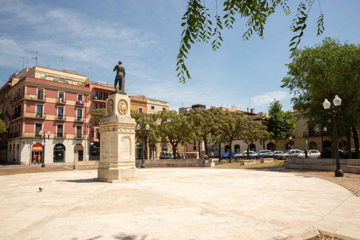 La Plaça dels Carros acollirà el Mercat de la Pagesia. Foto: David Oliete.