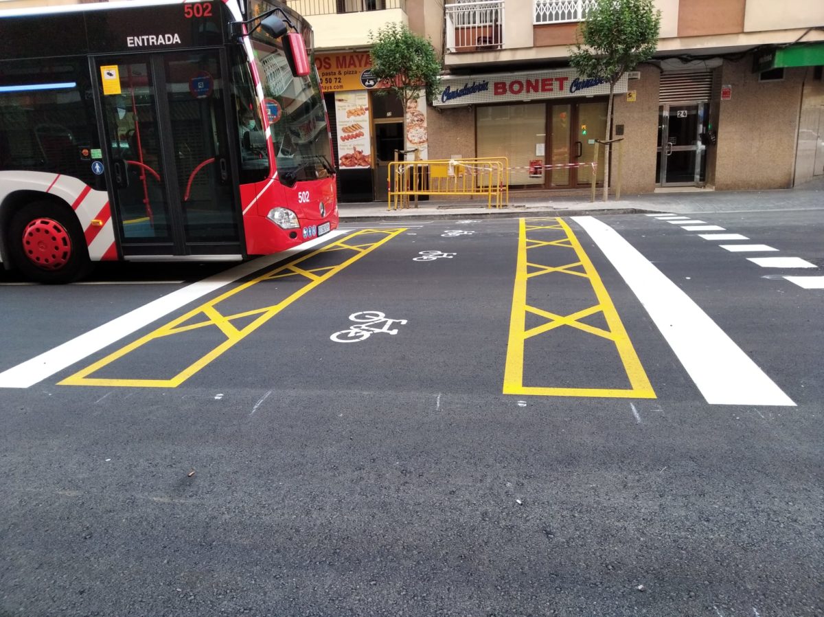 carril bici Pere Martell