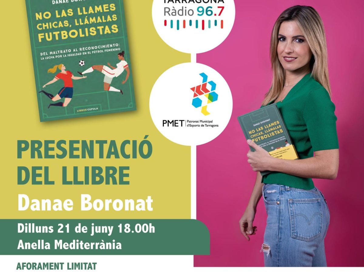 Imatge promocional de la presentació del llibre que es farà a la tarda a l'Anella Mediterrània.