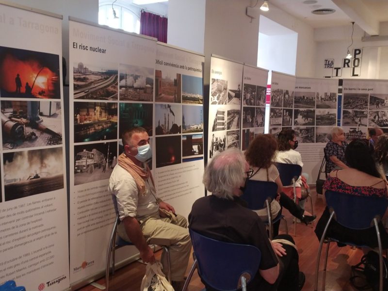 La mostra es pot visitar al hall del Teatre Metropol. Foto: Mare Terra Fundació Mediterrània.