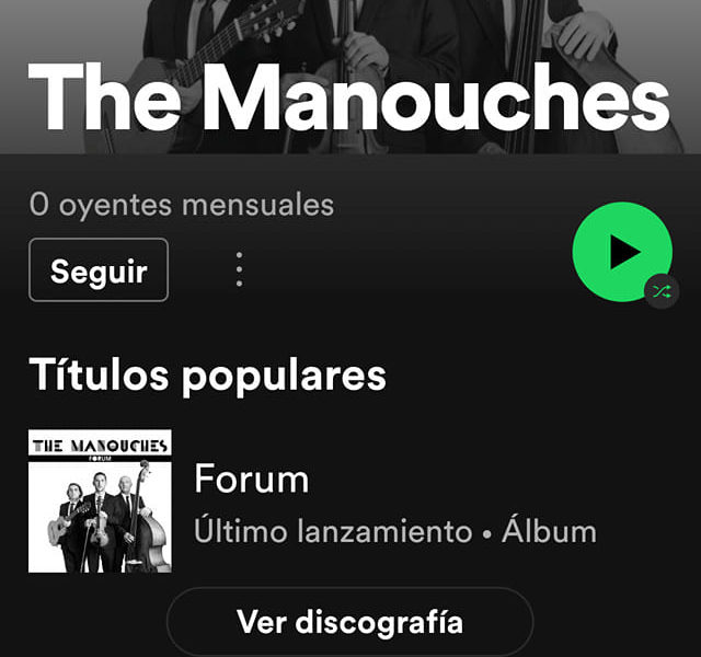 Ja tardes- The Manouches: Forum