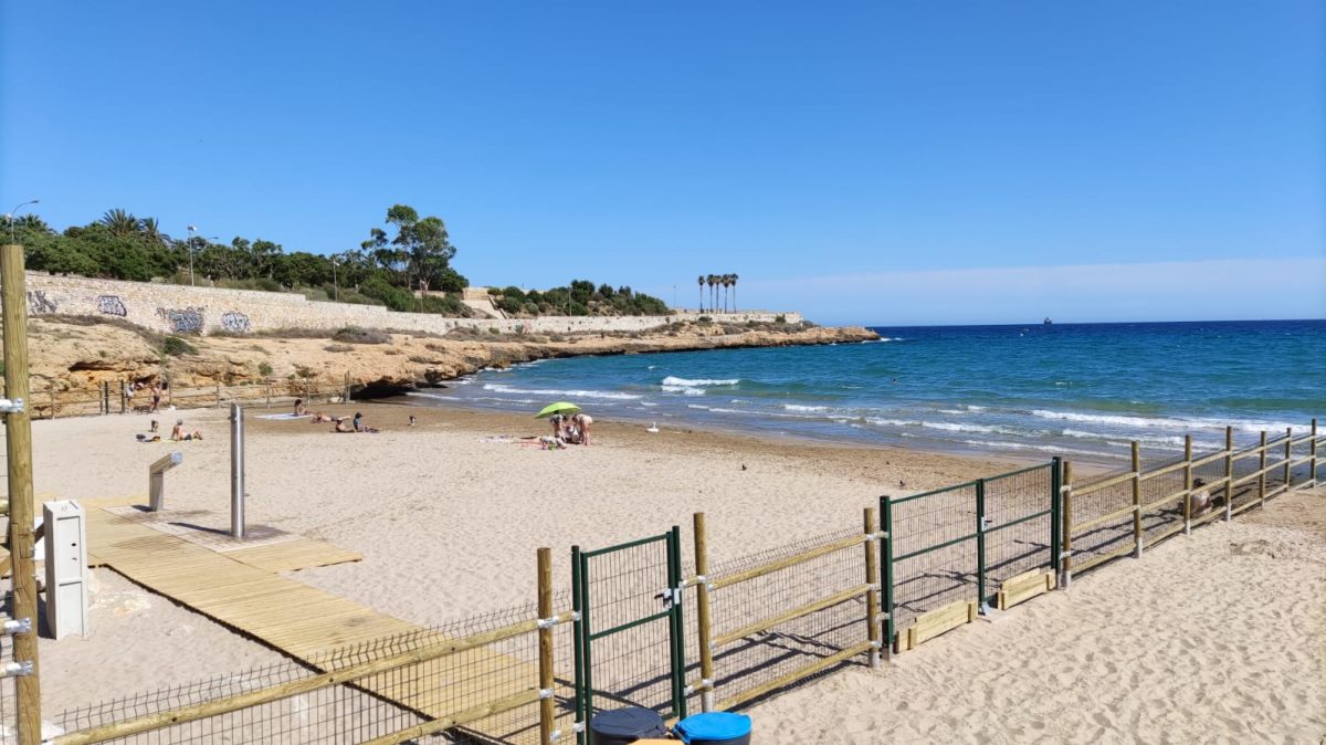 Platja per a gossos del Miracle