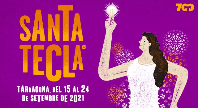 Cartell Santa Tecla 2021