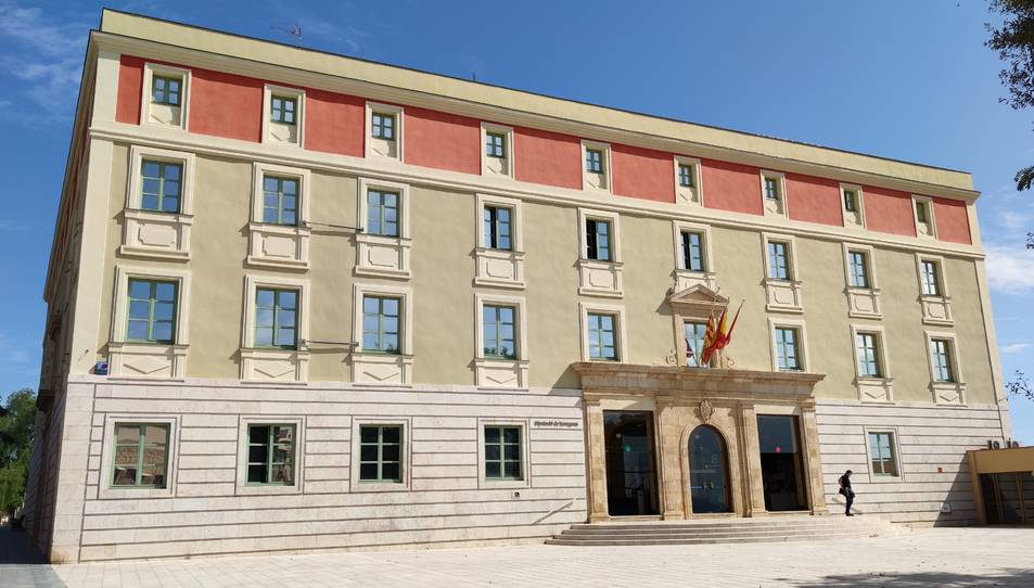 Façana del Palau de la Diputació de Tarragona