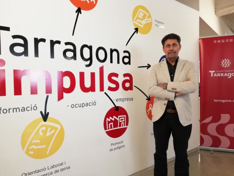 El conseller Manel Castaño a les instal·lacions de Tarragona Impulsa.