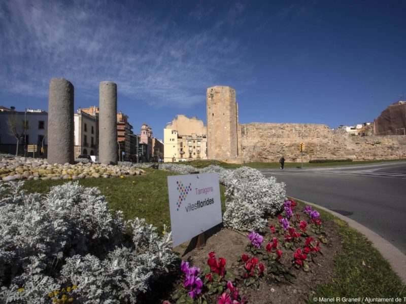 Tarragona forma part del projecte Viles Florides. Foto: Manel R. Granell.