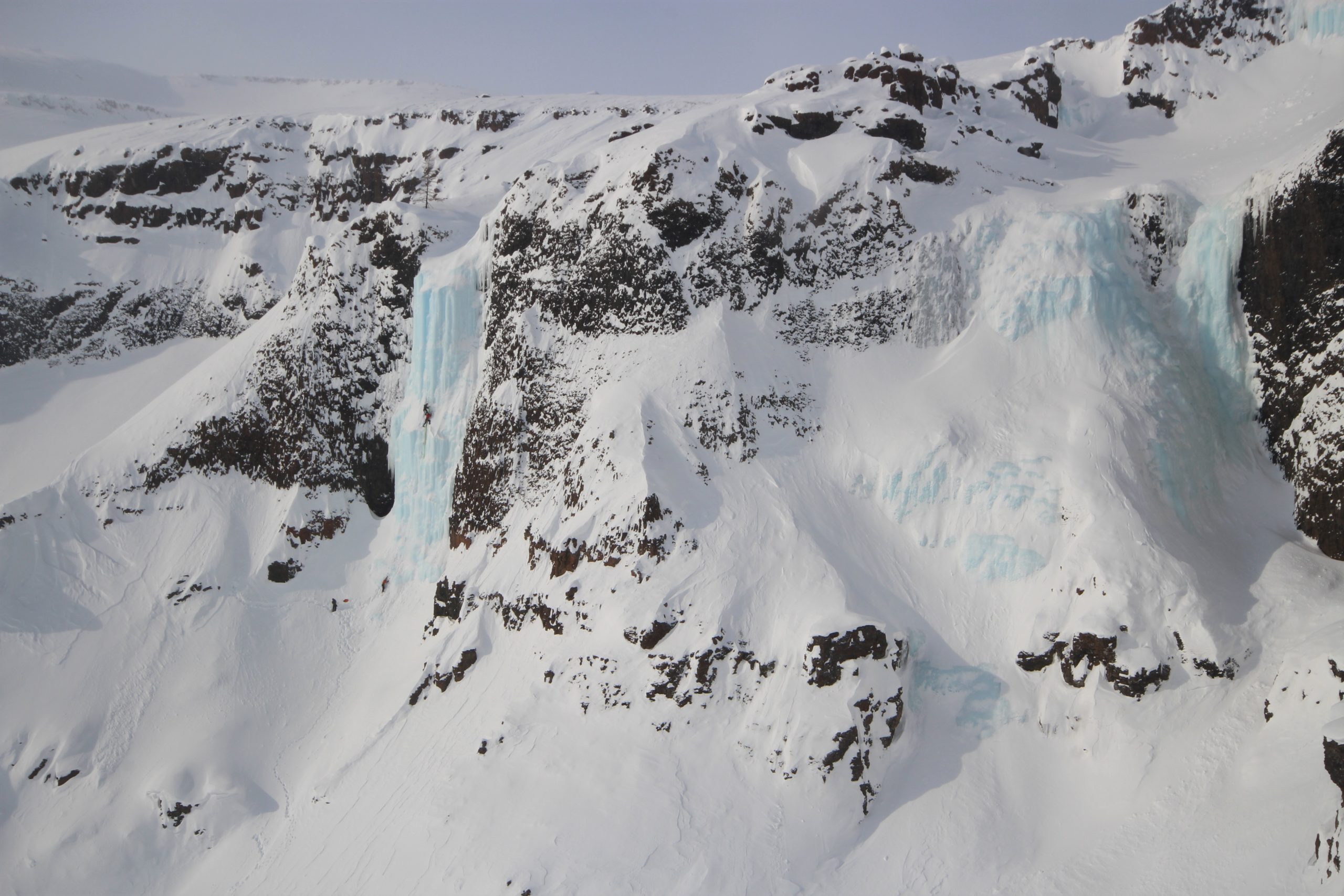 Cascada de gel al Plateau de Putorana (Autor: Rafa Vadillo)