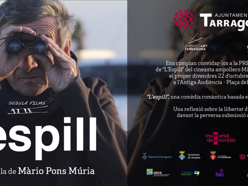 Cartell promocional del llargmetratge 'L'espill'.