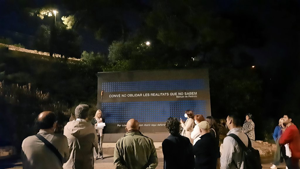 La sentència de mort a Tarragona l’ha llegit Neus Roig, doctora en Ciències Humanes i Socials i presidenta de l'Observatori de les Desaparicions Forçades de Menors de la URV.