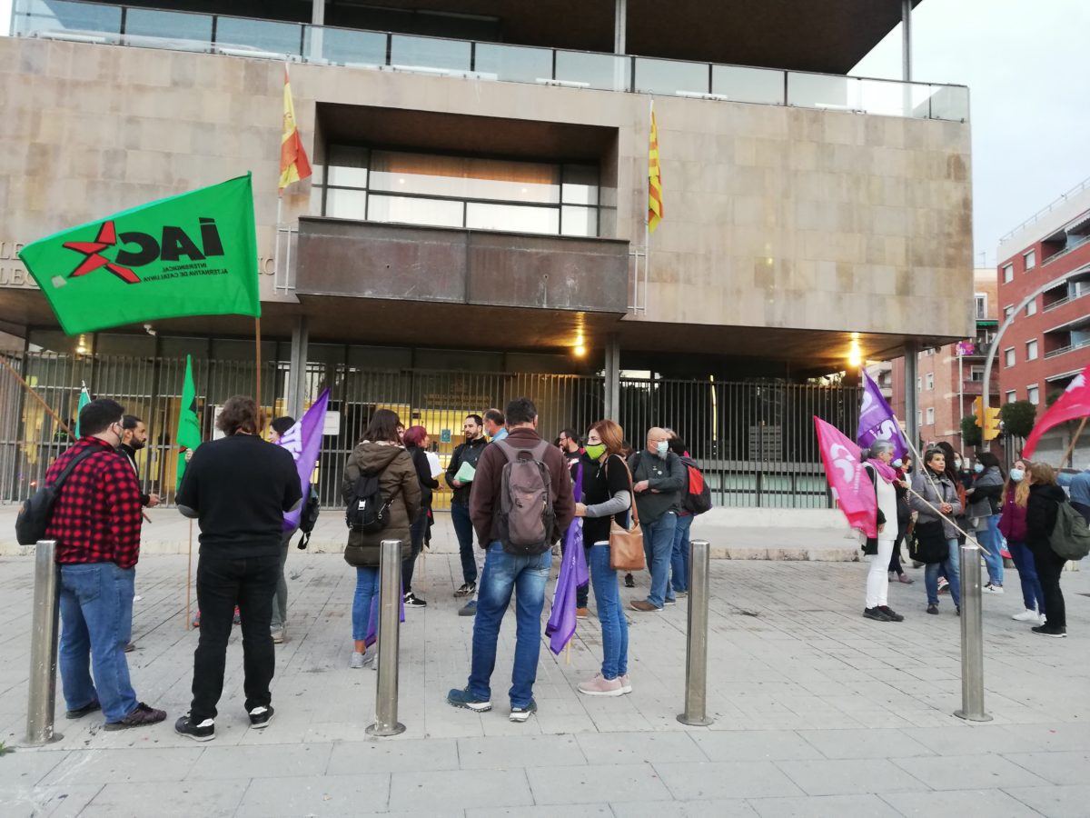 La jornada de vaga ha començat amb piquets informatius a Tarragona.