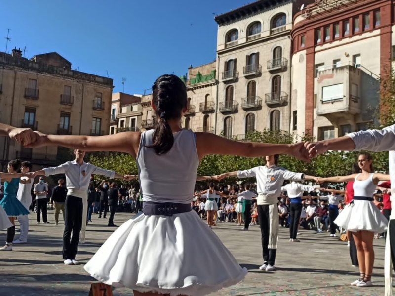 Nova Tarragona Dansa en la seva actuació a Valls.