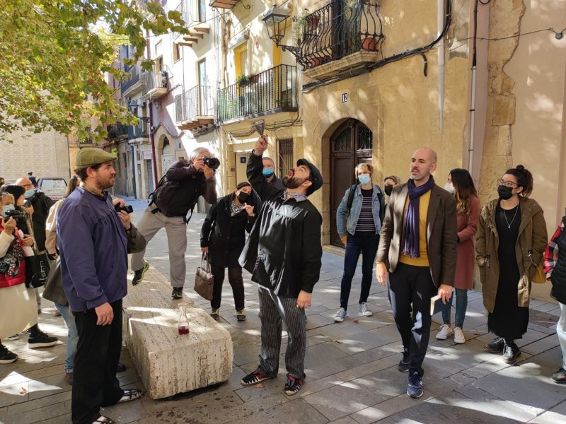 Celebració de l'Embutada a la plaça del Rei