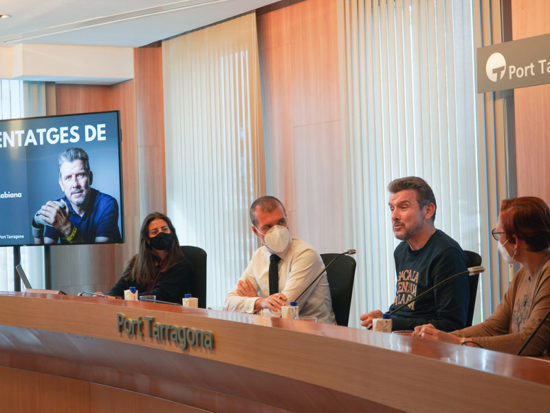 Juan Carlos Unzué ha participat en aquest acte organitzat per PortSolidari.