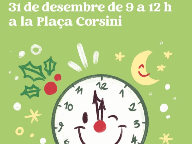 Cartell del Cap d'Any Infantil