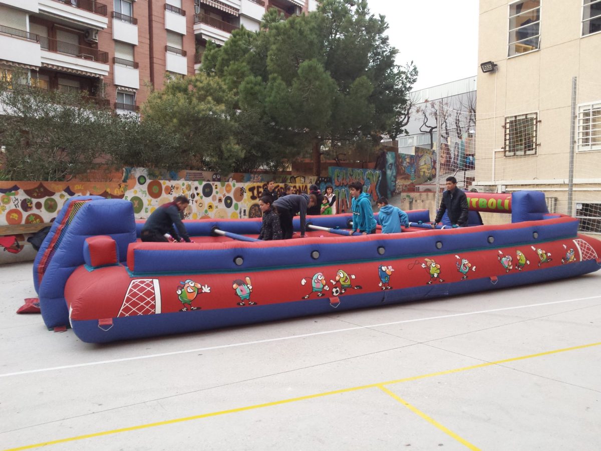 Un futbolí humà és una de les propostes per aquest Nadal.