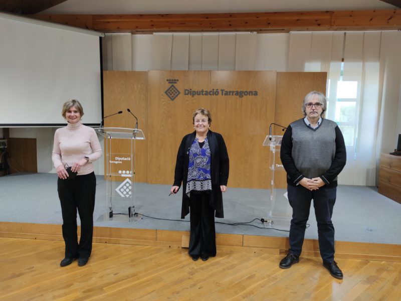 Noemí Llauradó, María José Figueras i Quim Nin