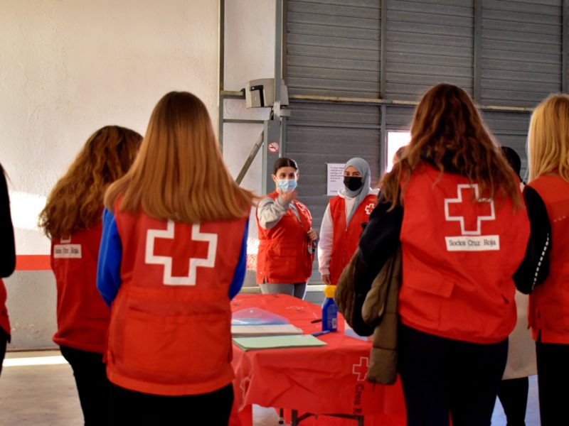 Foto d'Adrián Aparicio, fotògraf voluntari de Creu Roja Tarragona.