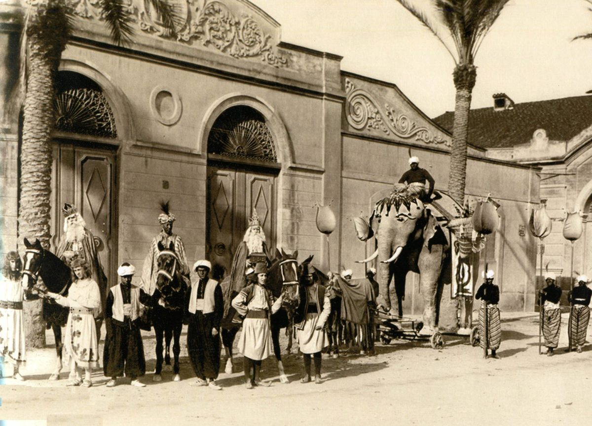 L'Elefant fa la Cavalcada des de l'any 1921. Foto: Arxiu Municipal Tarragona.