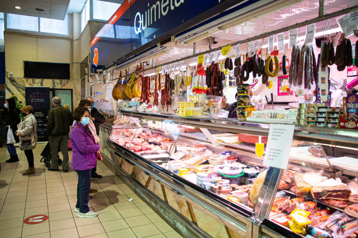 Parada al Mercat de Torreforta. Foto: David Oliete.