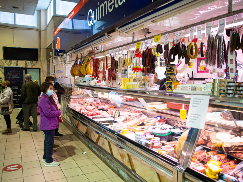 Parada al Mercat de Torreforta. Foto: David Oliete.