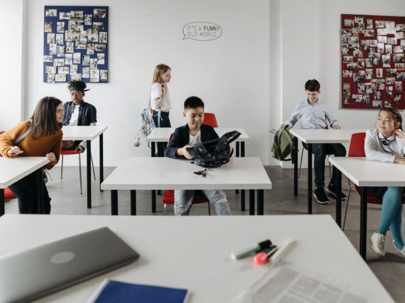 Estudiants en una classe. FOTO: Pavel Danilyuk (Pexels).