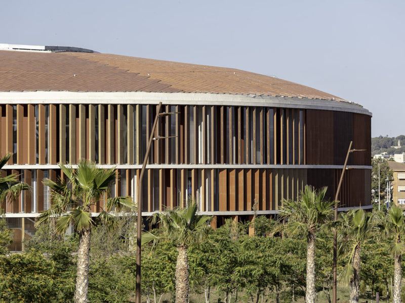 El Palau d'Esports Catalunya. Foto: AIA Arquitectura.