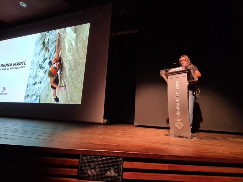 Mariona Martí al cicle de Muntanya