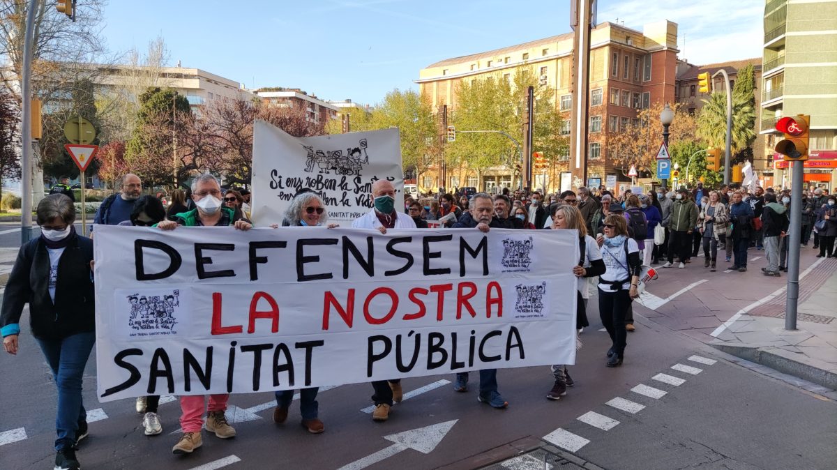 Manifestació Sanitat Pública abril 2022 01