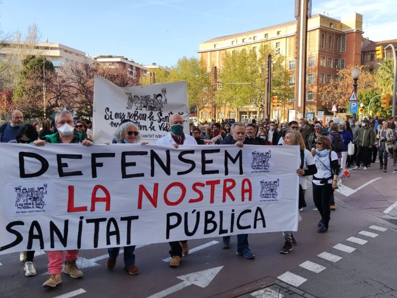 Manifestació Sanitat Pública abril 2022 01