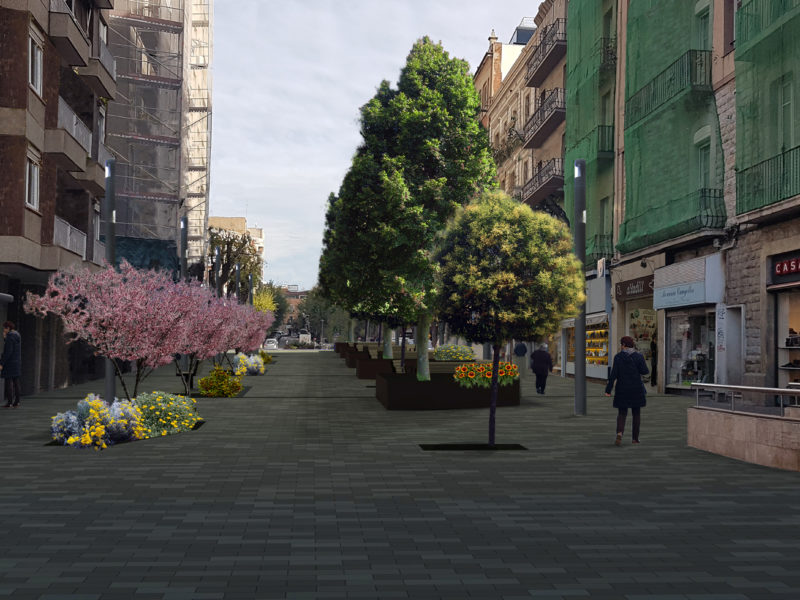 Projecte de remodelació del carrer Canyelles