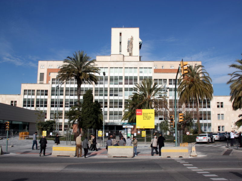 façana de l'Hospital Joan XXIII de Tarragona 2016