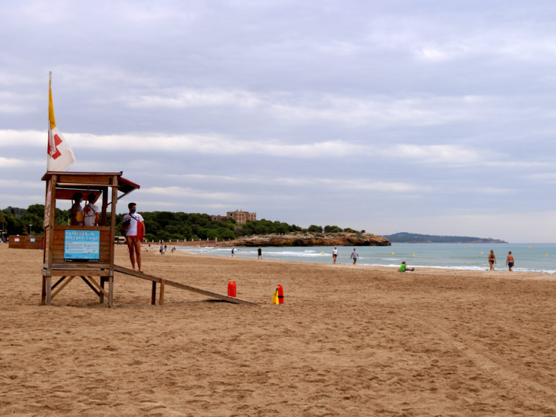 caseta socorrita platja Arrabassad