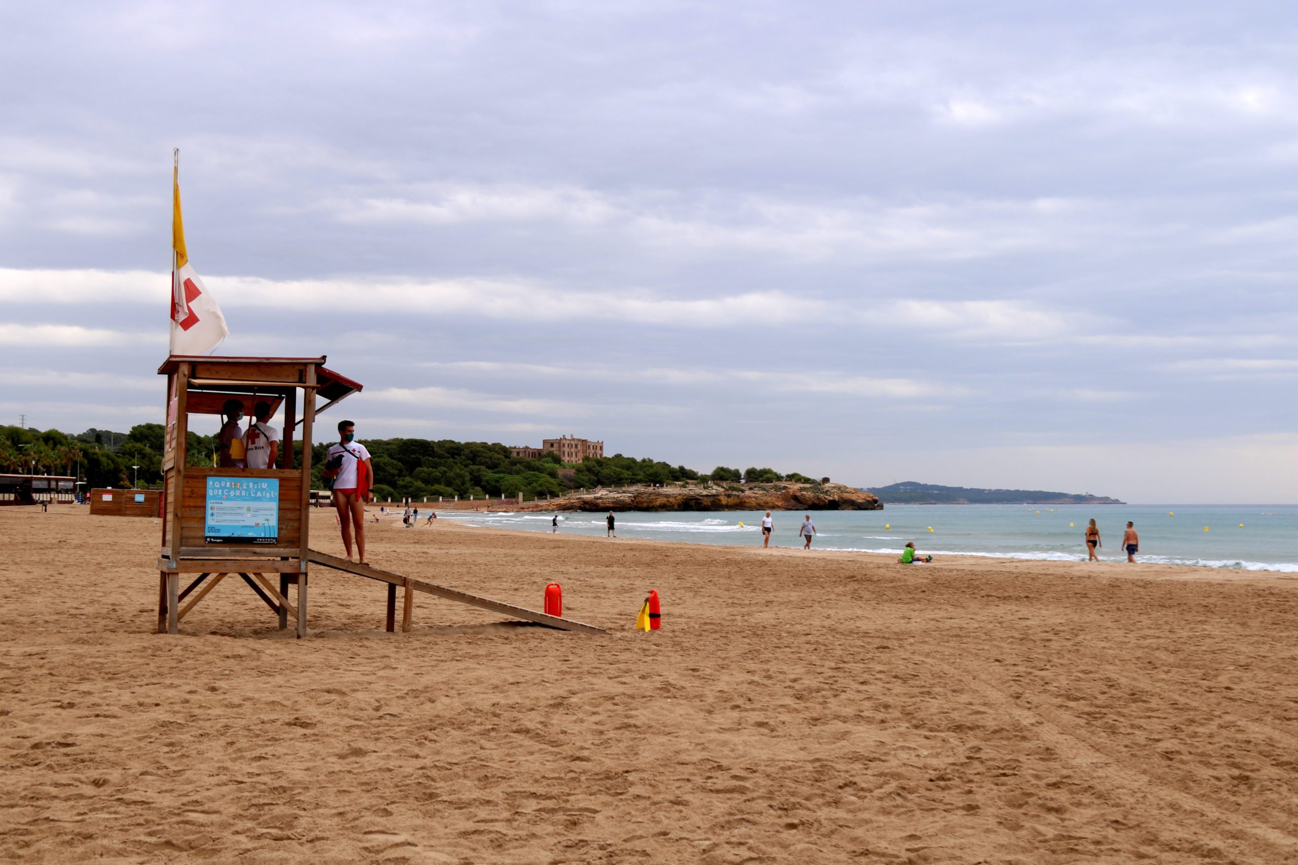 caseta socorrita platja Arrabassad