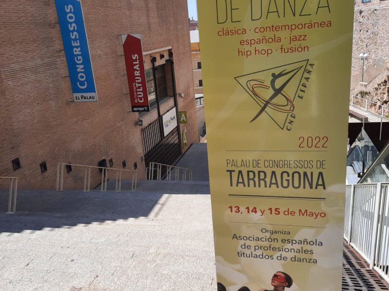 Cartell del Concurs Nacional de Dansa 2022