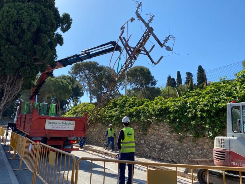 Torre elèctrica passeig Torroja