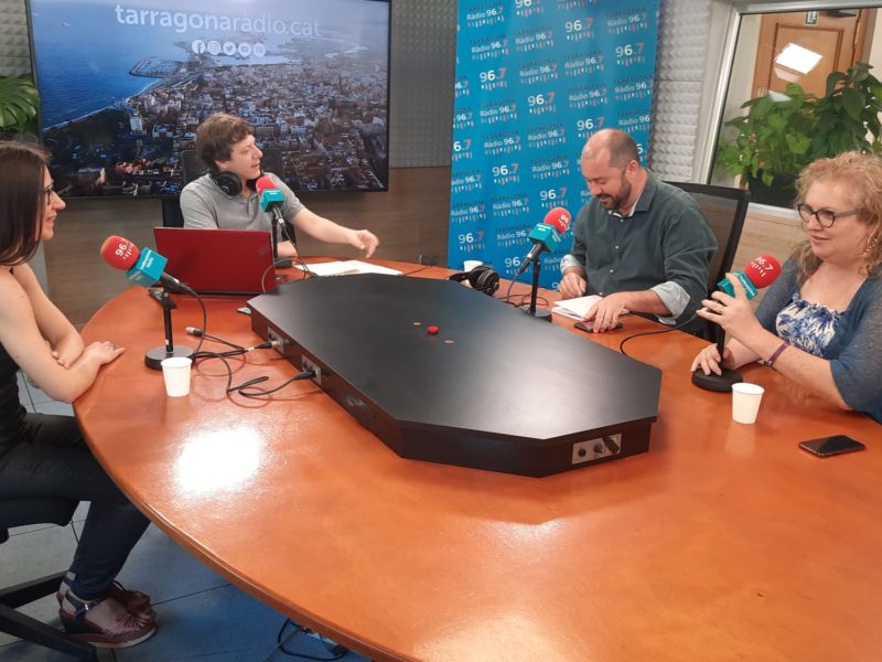 Lorena de la Fuente, Xavi Puig i Sandra Ramos han participat a la tertúlia política d'aquest dimarts a Tarragona Ràdio.