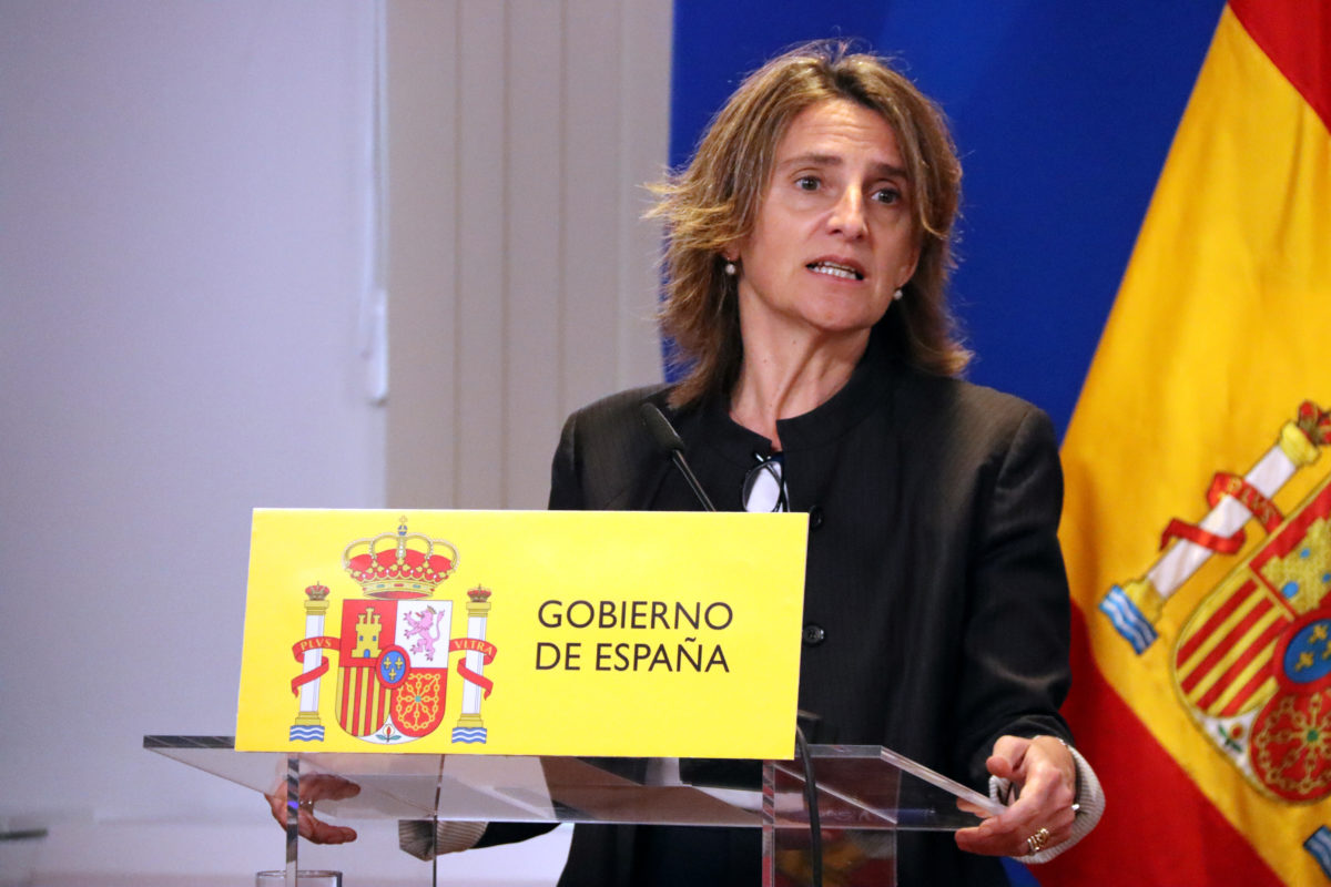 Teresa Ribera. Vice presidenta tercera