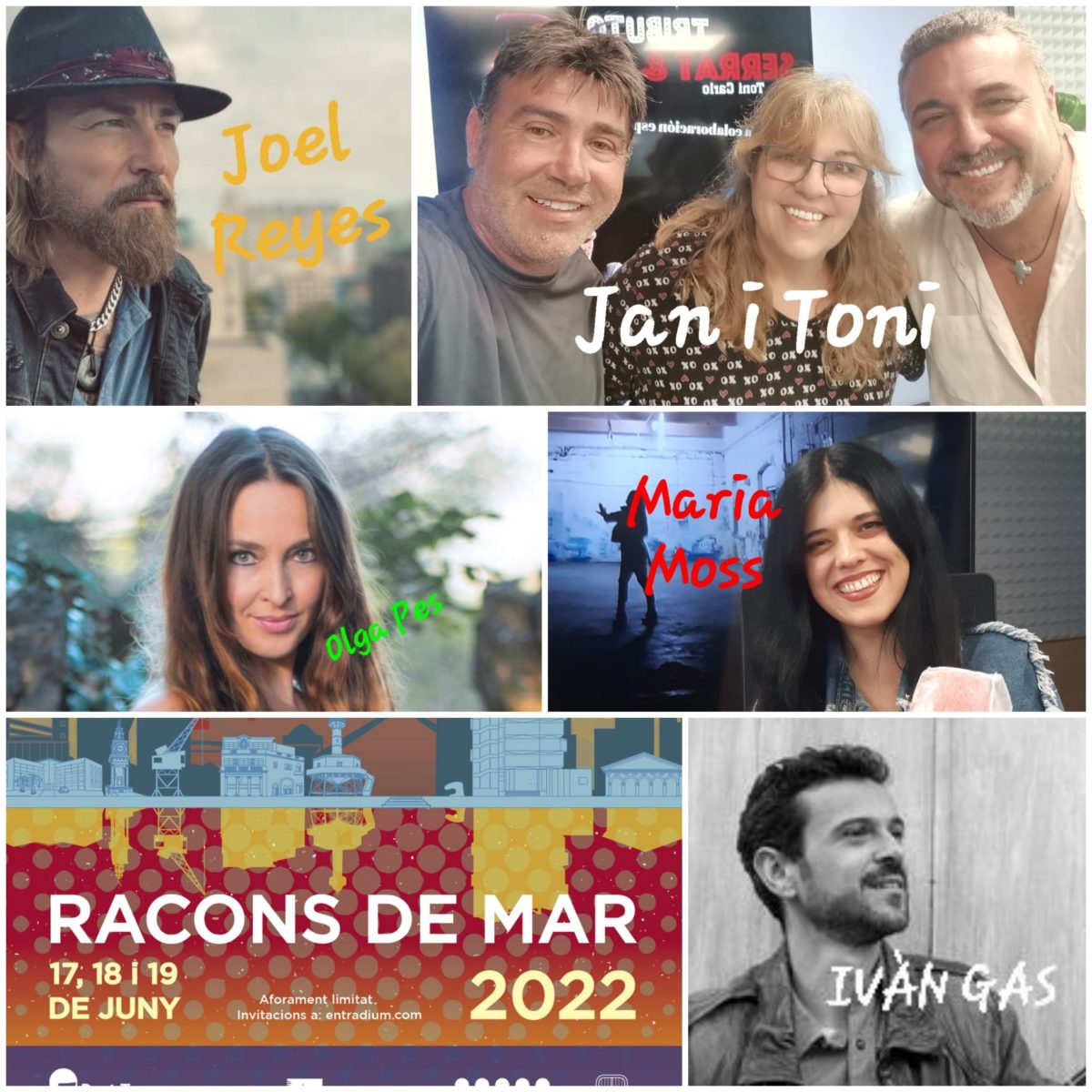 Entrevistes amb els cantautors Joel Reyes, Olga Pes, Maria Moss i Ivàn Gas. Dos Pájaros al vuelo a Vallmoll i el Festival Racons de Mar.